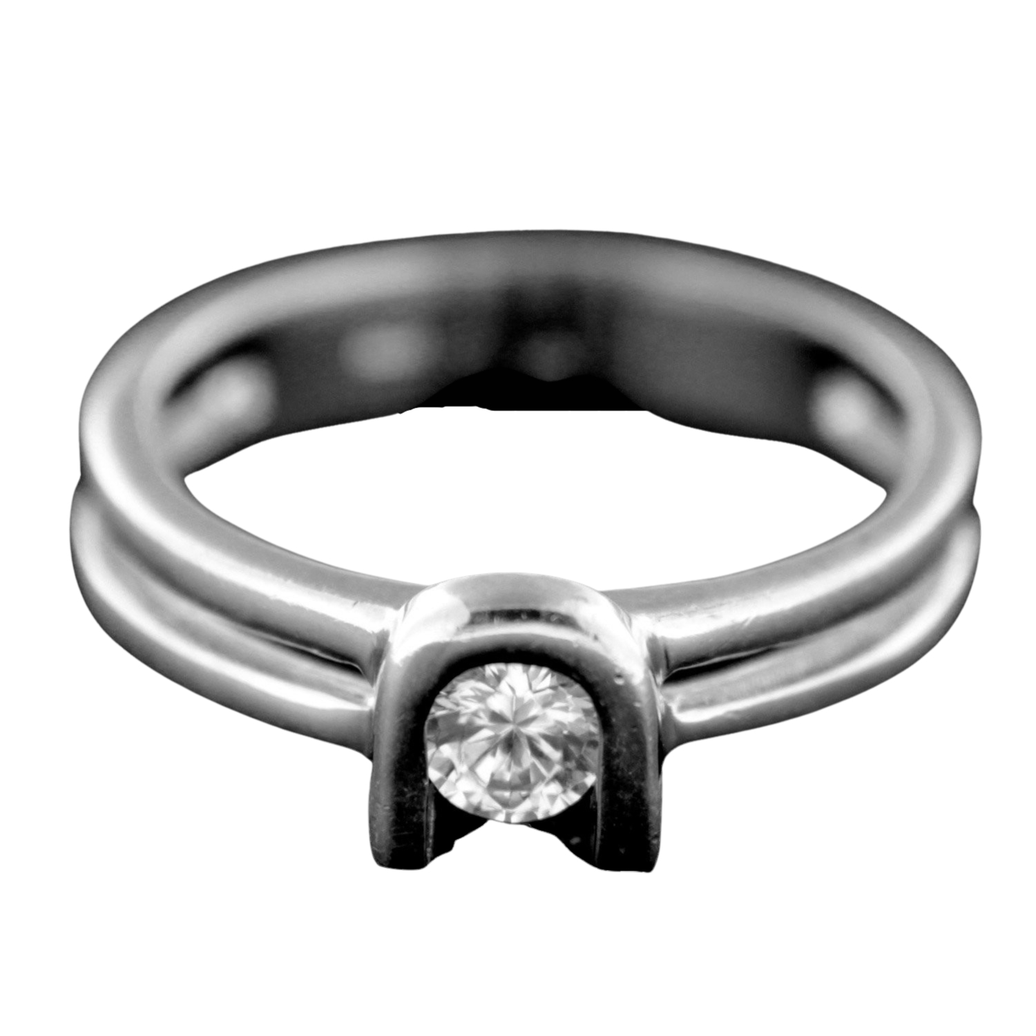 Strieborný prsteň 15422