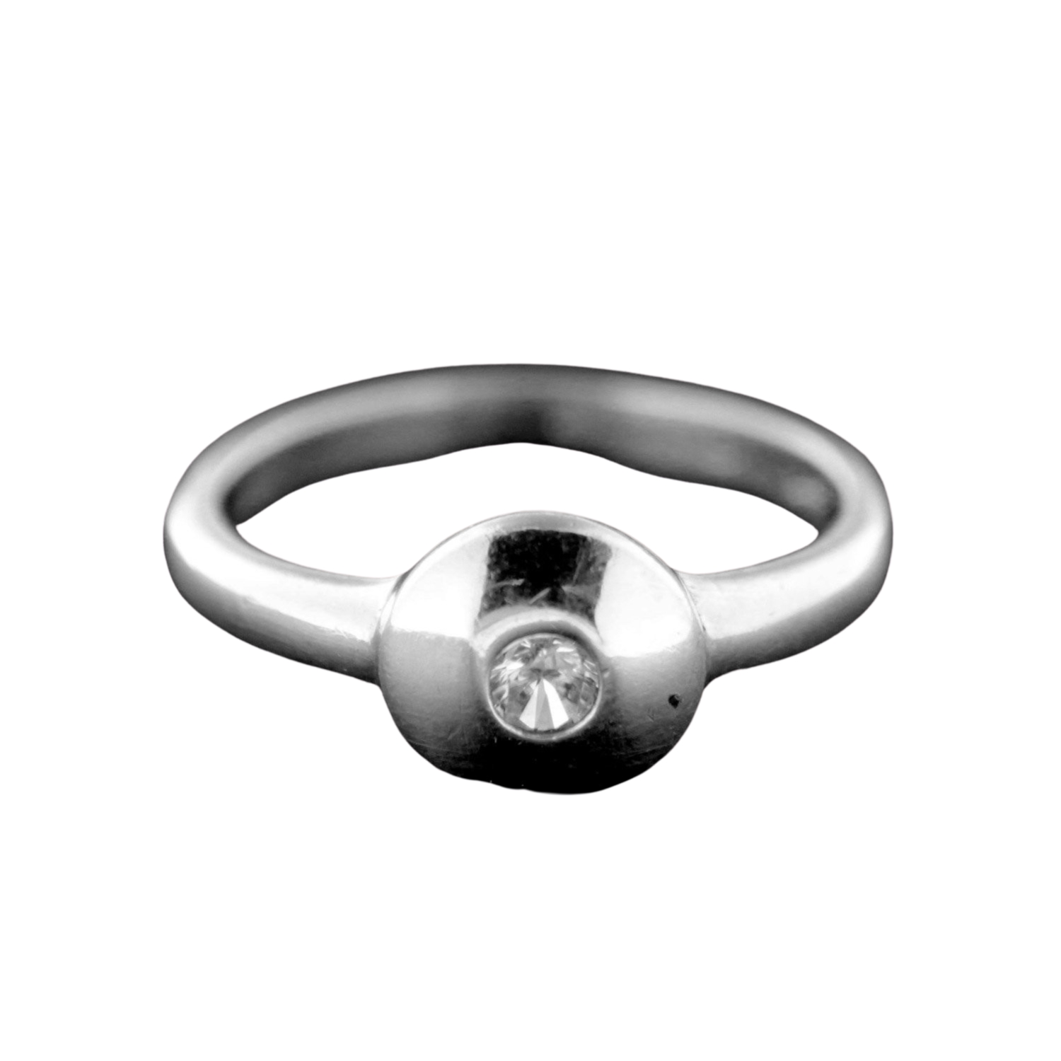 Strieborný prsteň 15416