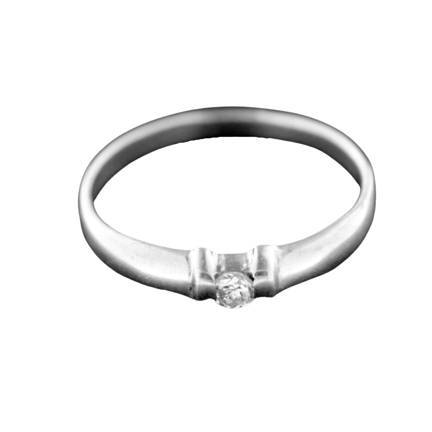 Strieborný prsteň 70546