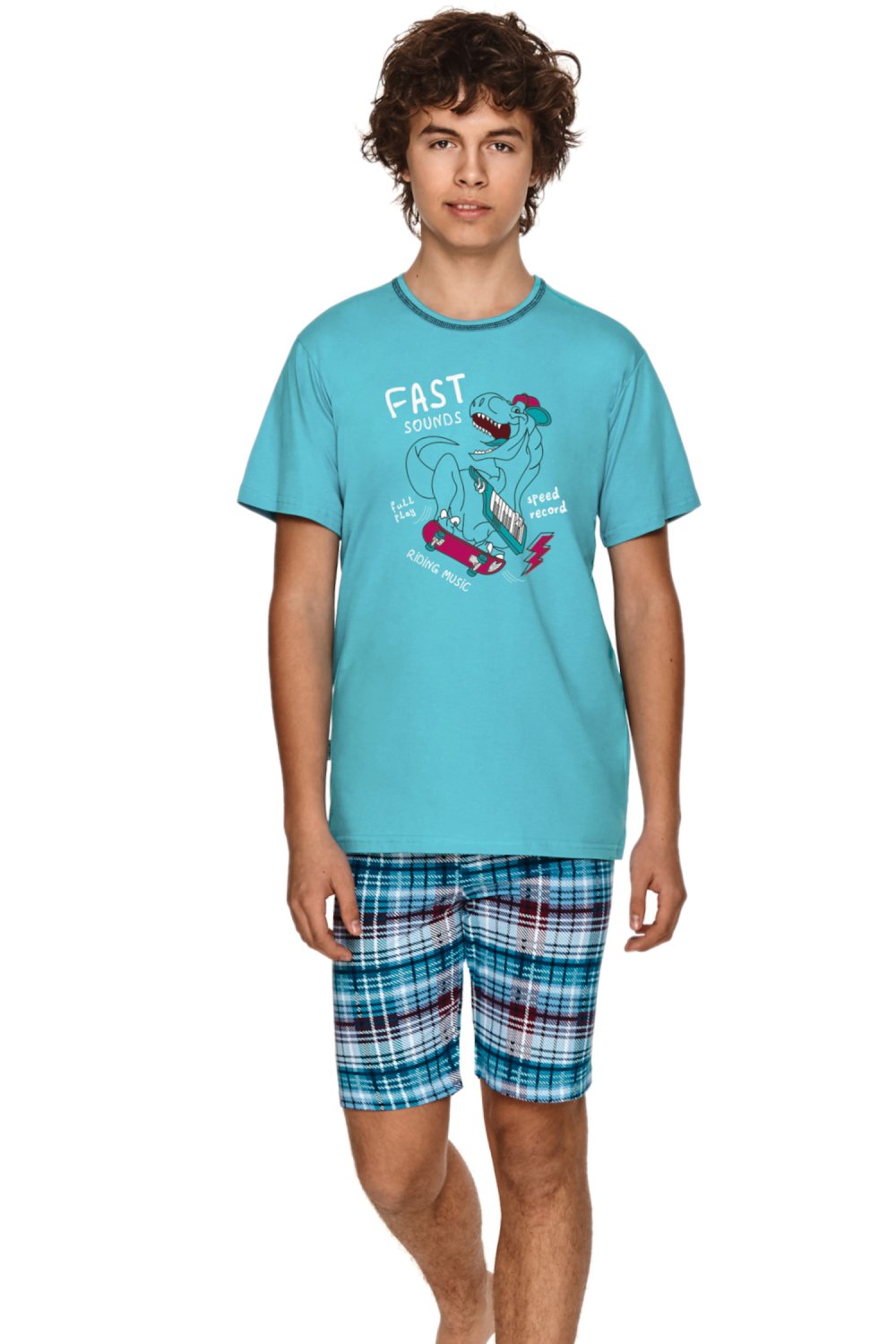 E-shop Chlapčenské pyžamo 2742 Ivan blue