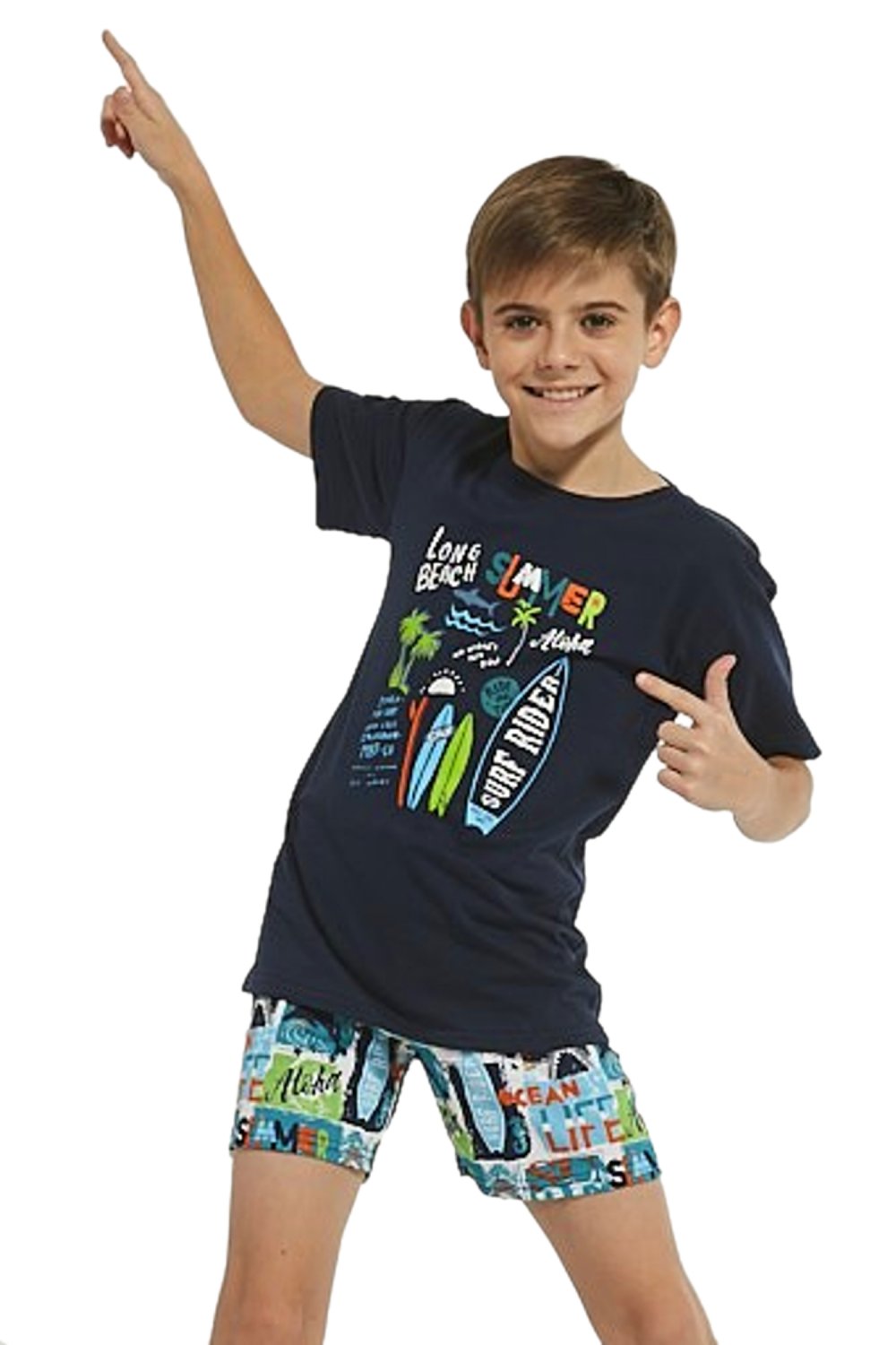E-shop Chlapčenské pyžamo 789/85 Surfer