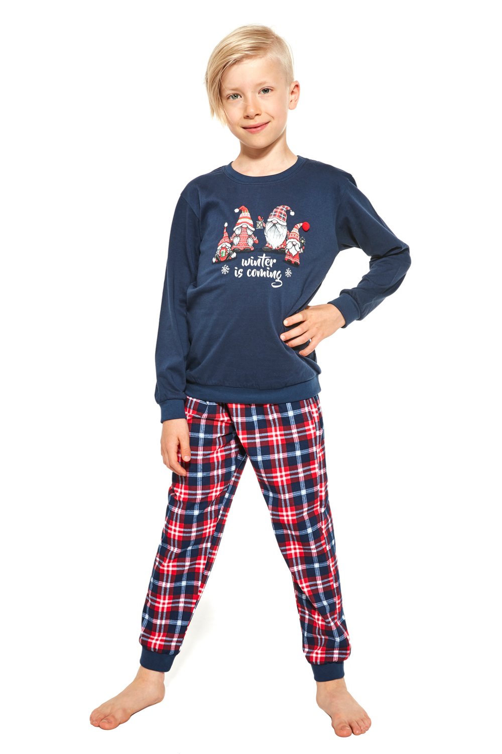 E-shop Chlapčenské pyžamo 966/122 Gnomes