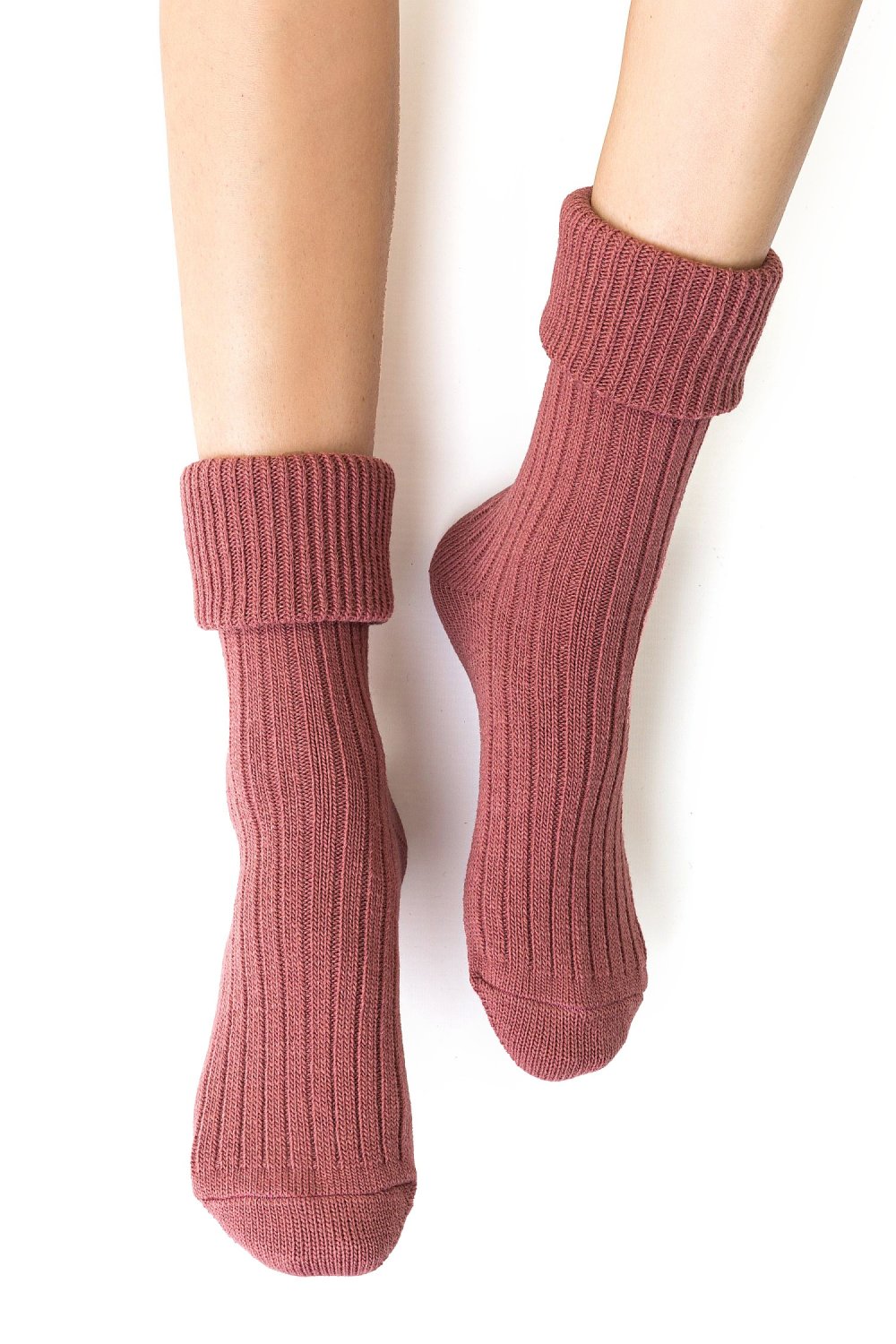 Dámske ponožky 067 dark pink