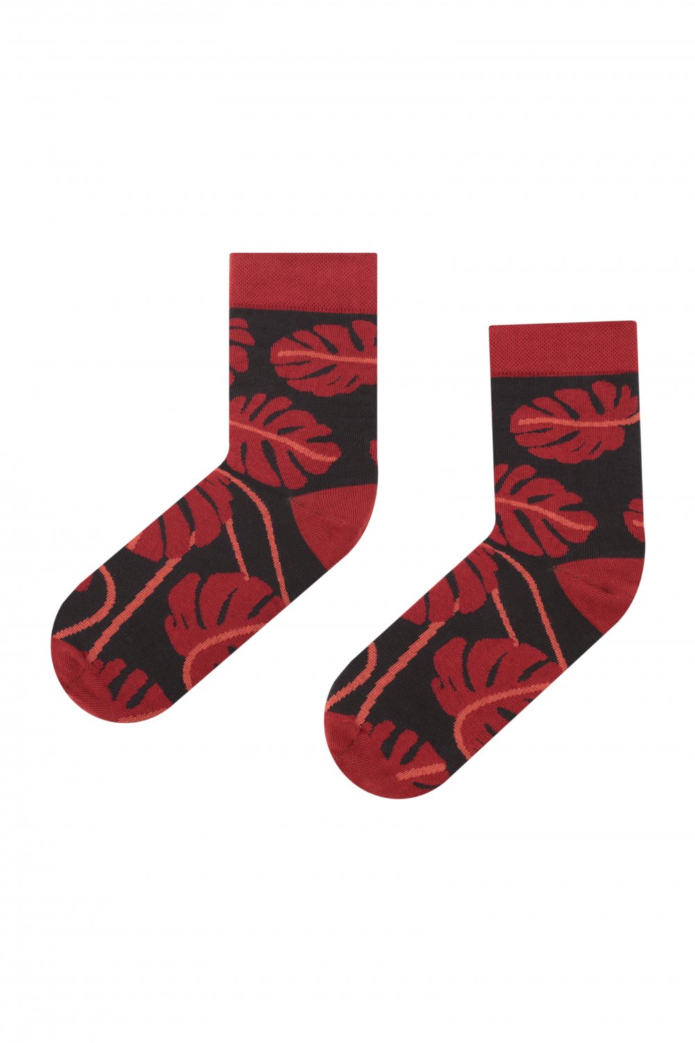 E-shop Dámske ponožky 80 Funny leaf