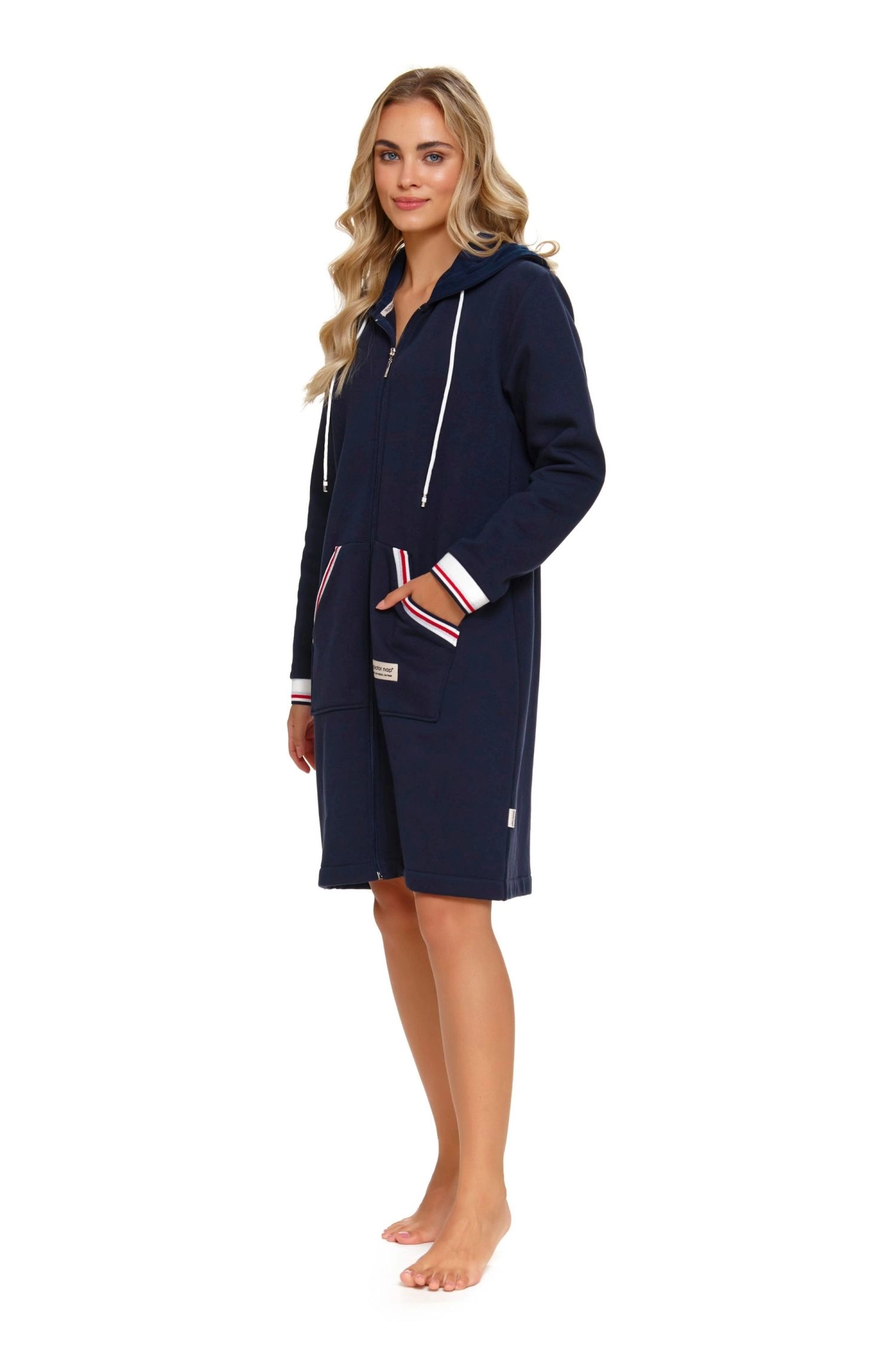 Dámsky župan 4508 blue plus Dámsky župan 4508 blue plus