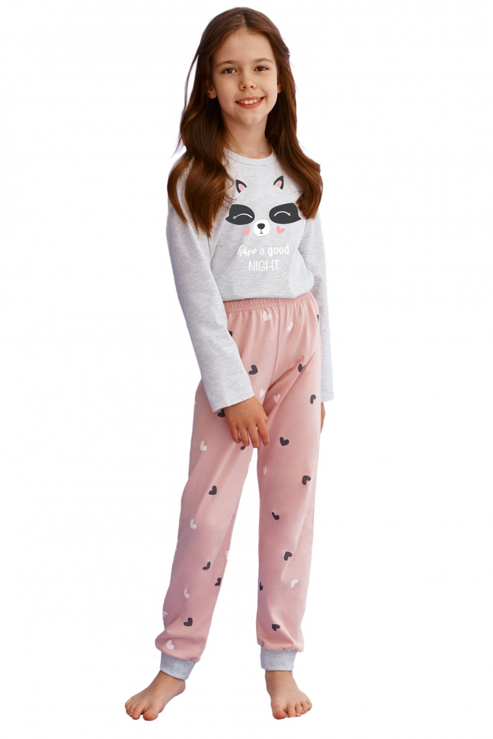 E-shop Dievčenské pyžamo 2585 grey