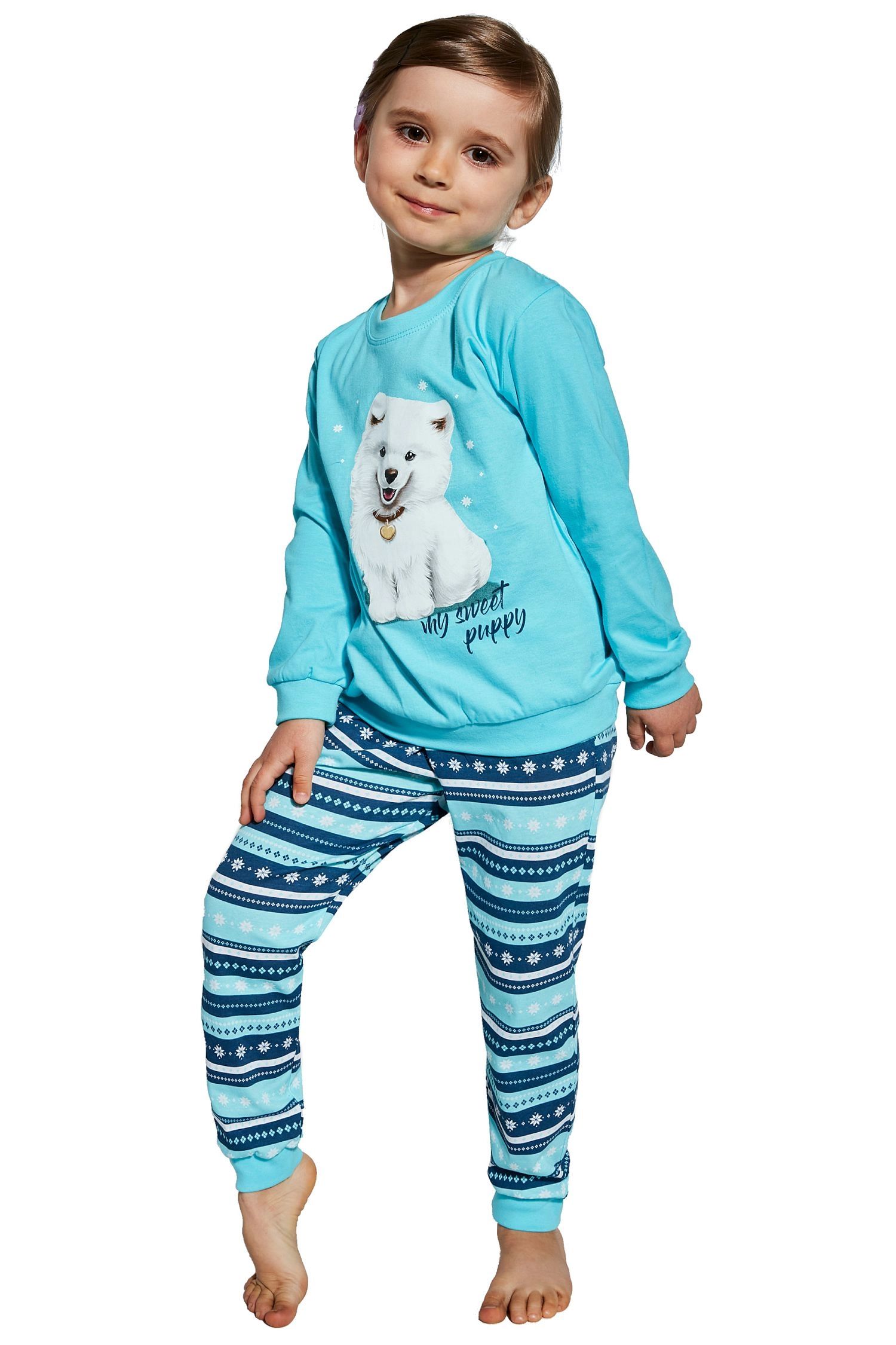 E-shop Dievčenské pyžamo 592/166 Puppy