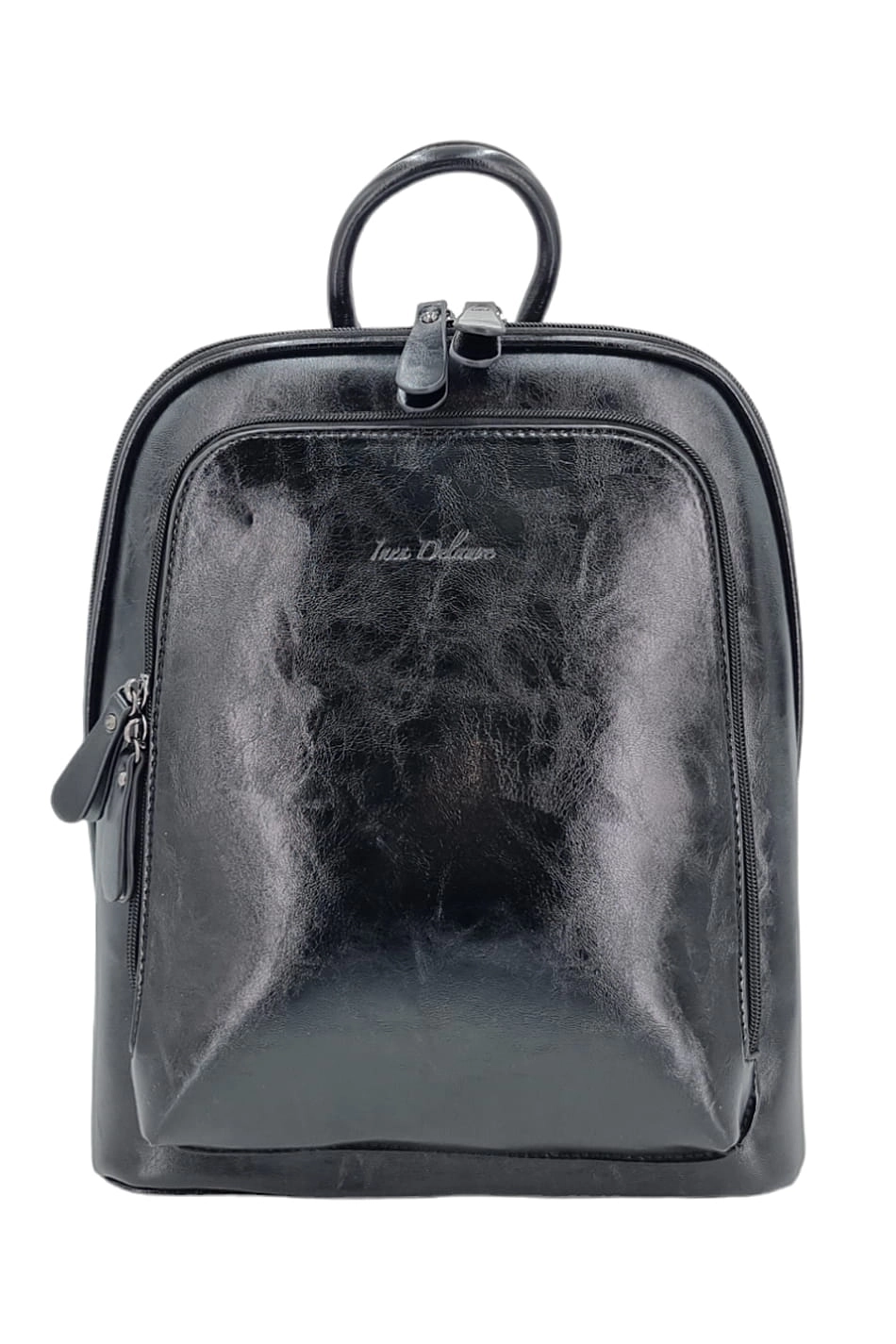 Moderný čierny dámsky batoh 1SXNT