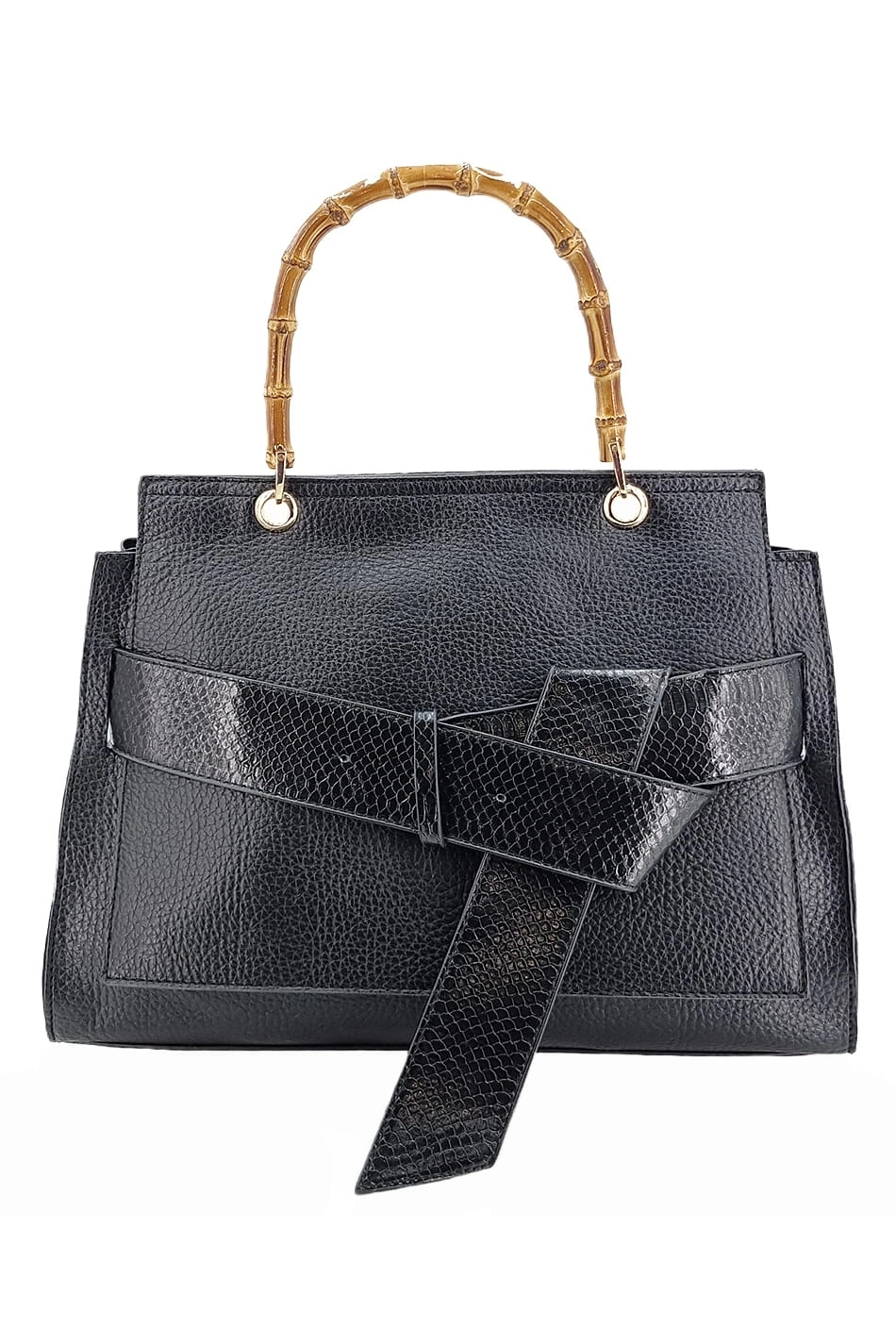 Módna dámska kabelka čierna TDHZP