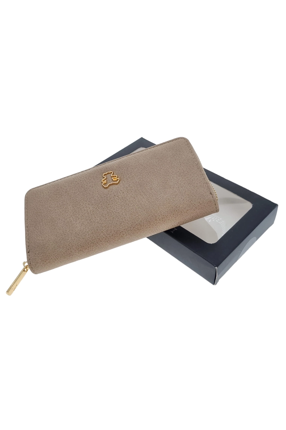 Pohodlná béžová dámska peňaženka J2VWO