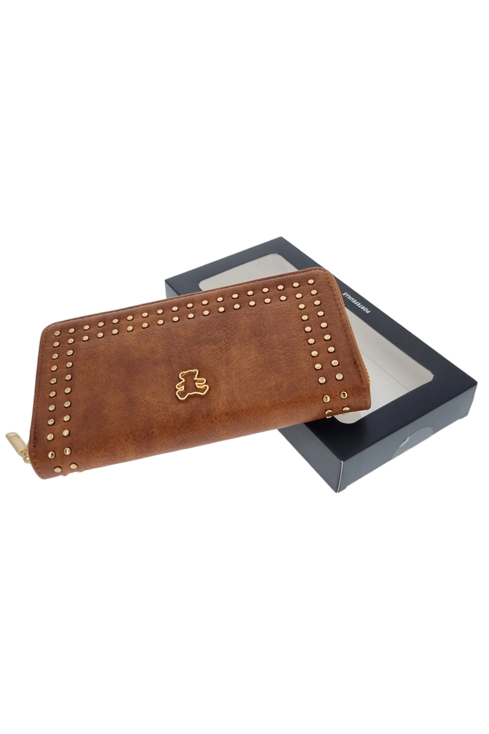 Pohodlná hnedá dámska peňaženka I1PJ7