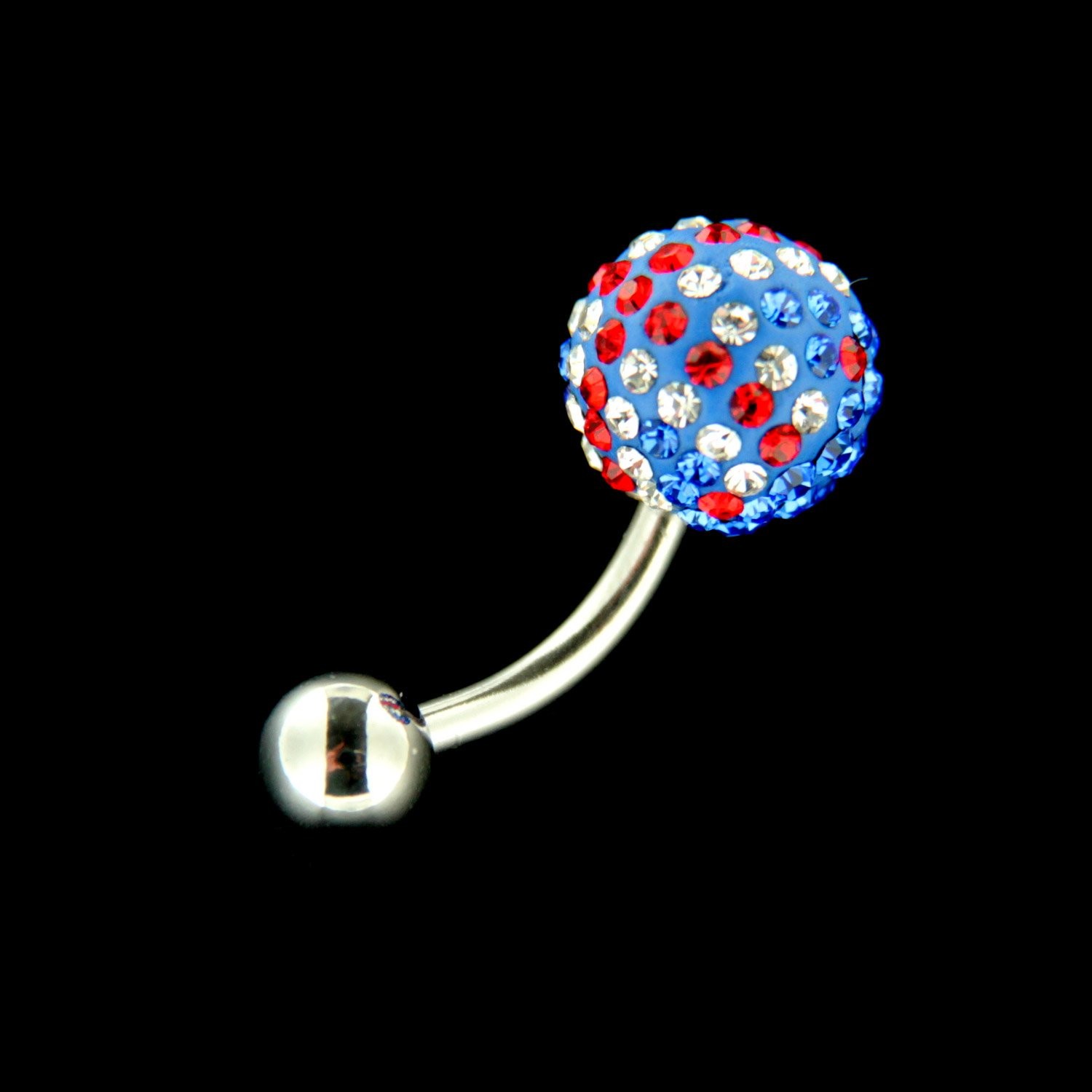Strieborný piercing 15153