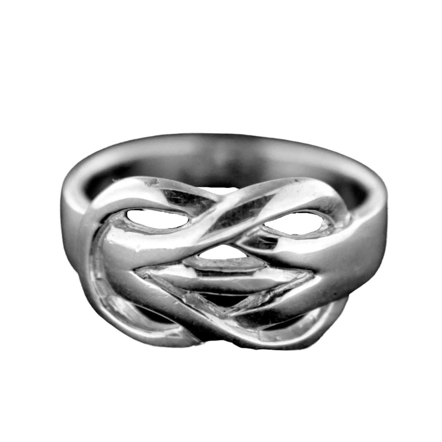 Strieborný prsteň 15421
