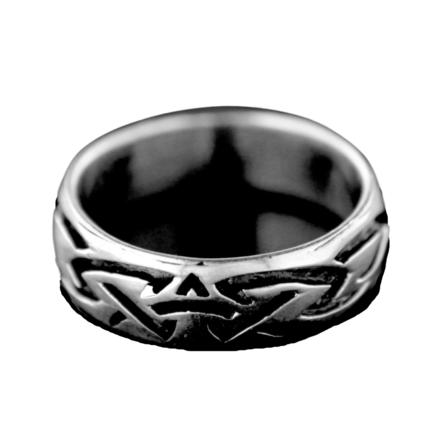 Strieborný prsteň 15397
