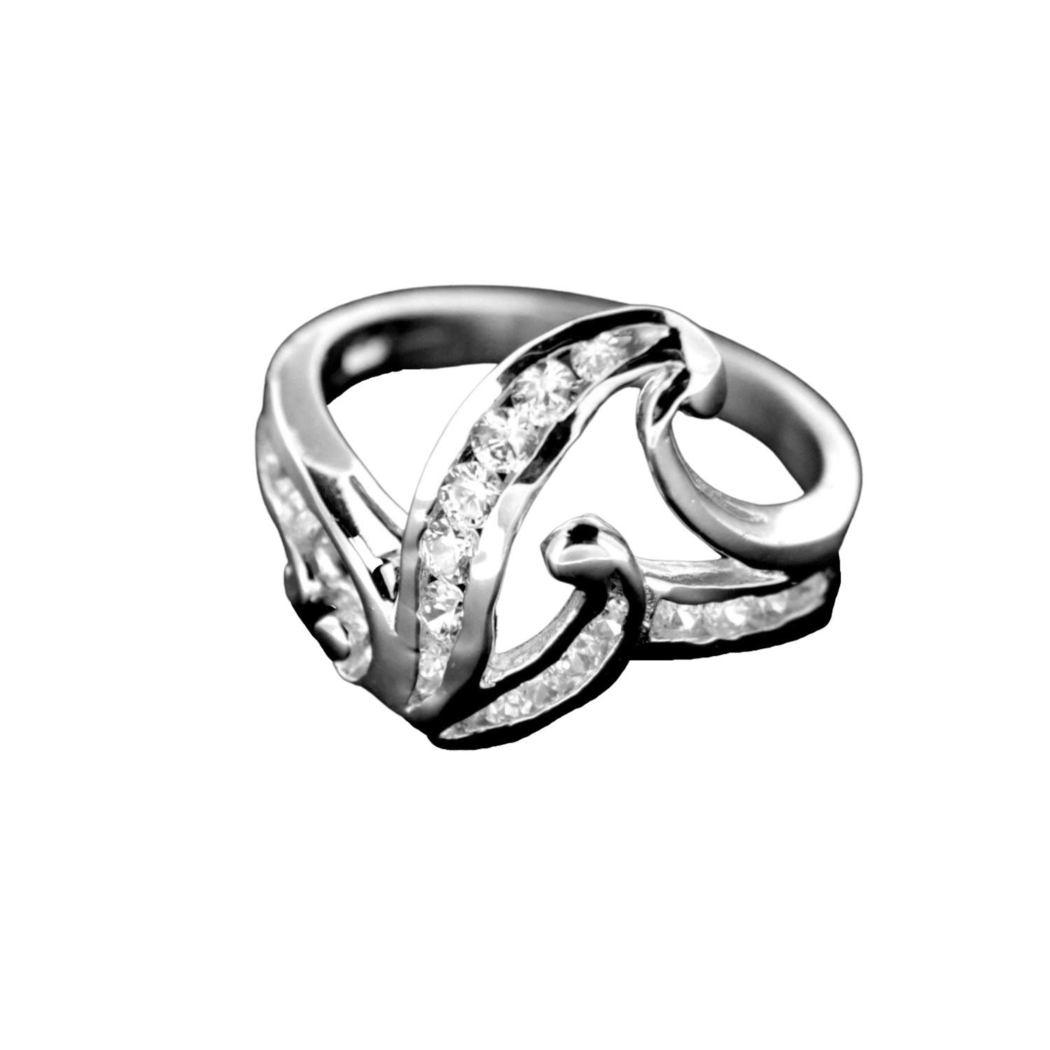Strieborný prsteň 14981