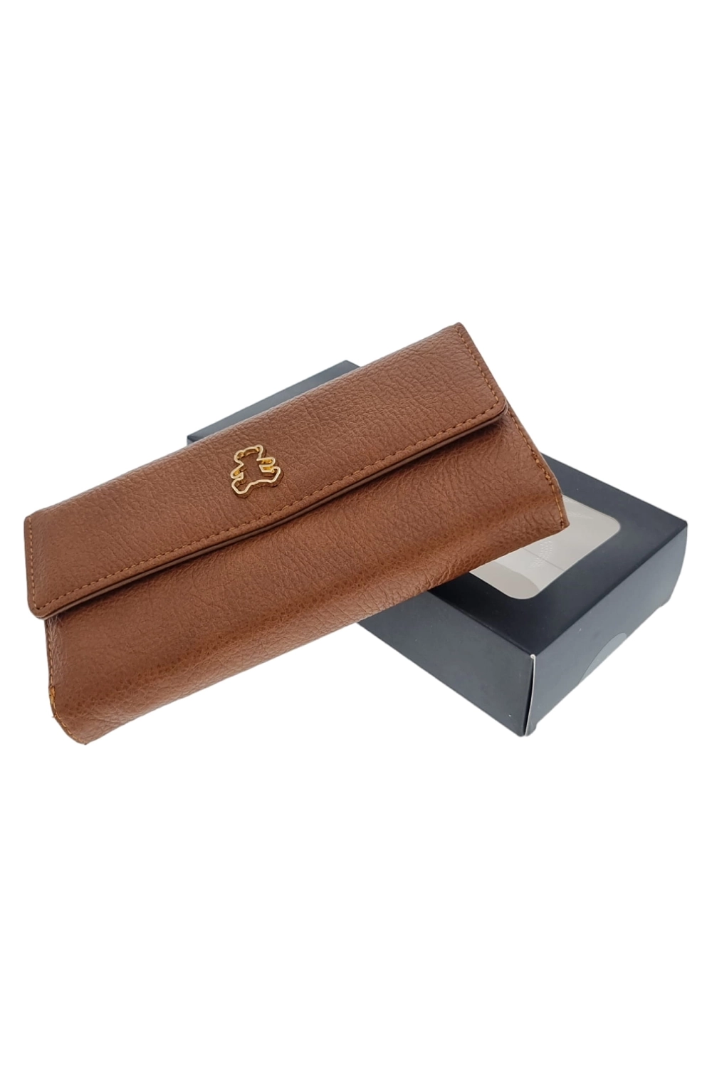 Trendová dámska peňaženka hnedá I1RL3