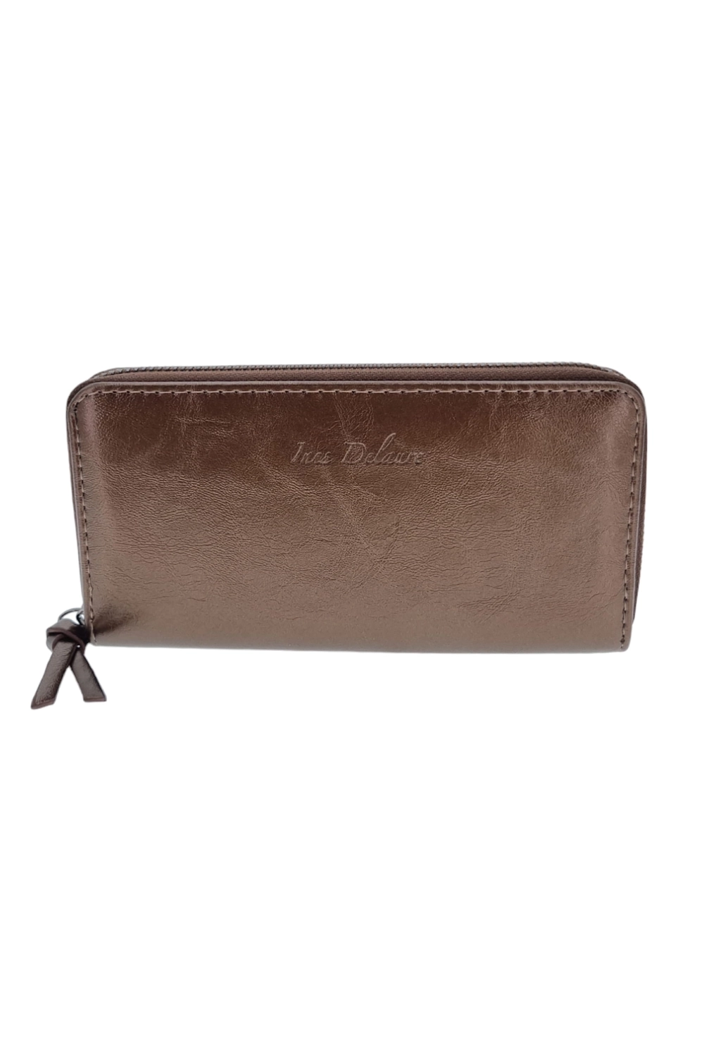 Trendová hnedá dámska peňaženka WAMMH